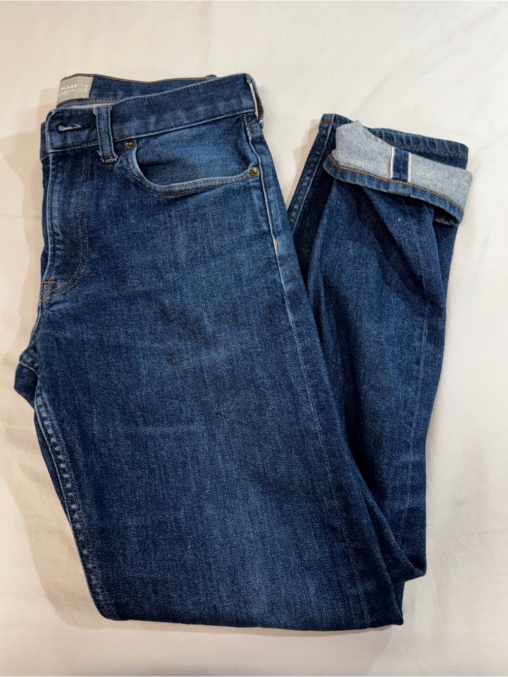 Everlane Men's The Selvedge Slim Fit Jeans 31x32 Stretch Medium Wash